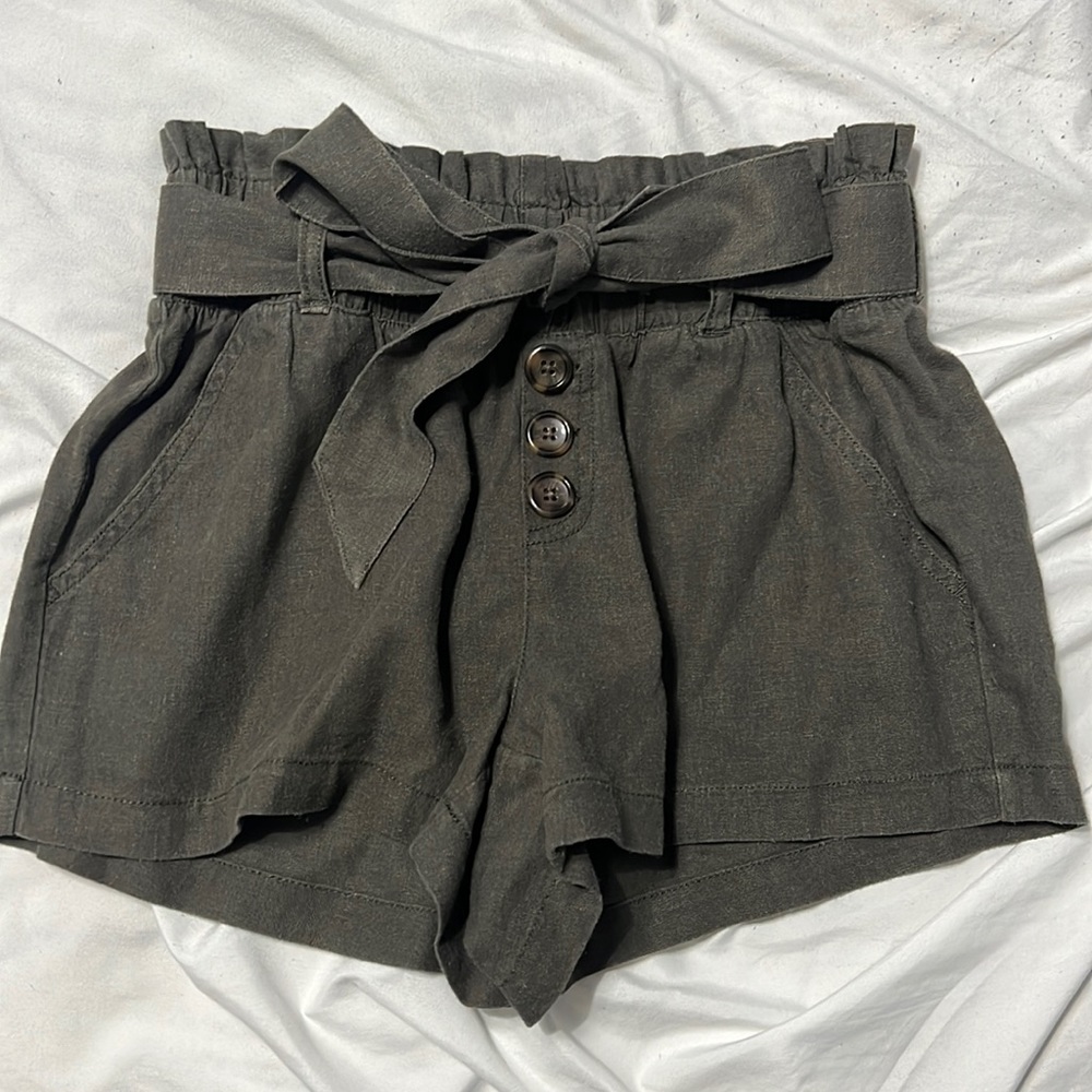 Tie up shorts